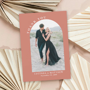 Merci Mariage Arch Boho moderne