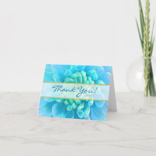 Merci Mariage bleu turquoise