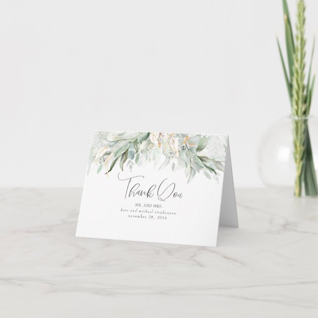 Merci Mariage Boho Greenery (Devant)