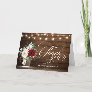 Merci Mariage de l' de Mason Jar en Bourgogne