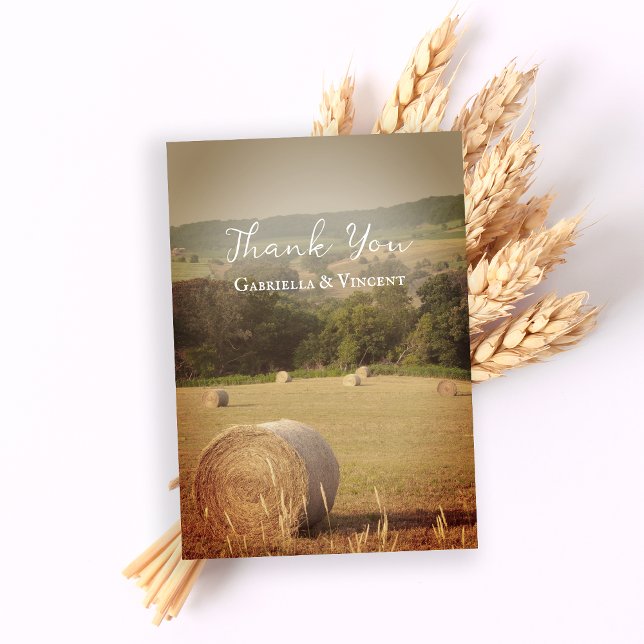 Merci Mariage de la ferme de Hay Bales (Créateur téléchargé)