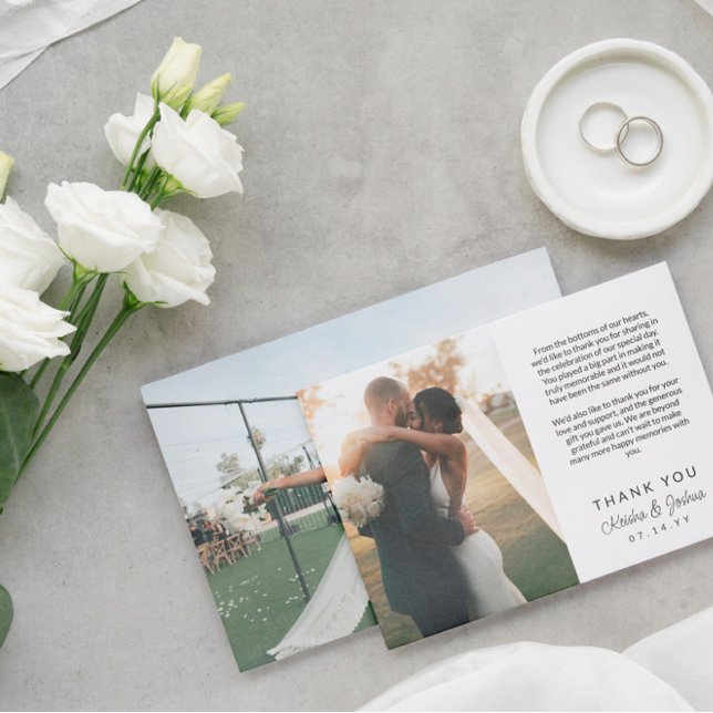 Merci Mariage de message imprimé de script romanti (Créateur téléchargé)