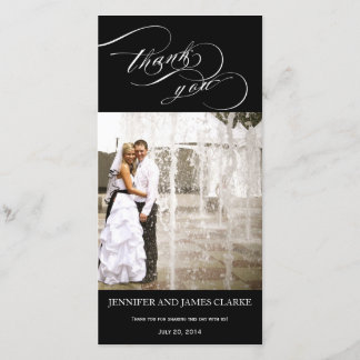 Merci Mariage de script élégant personnalisé