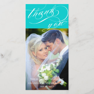 Merci Mariage de script élégant personnalisé