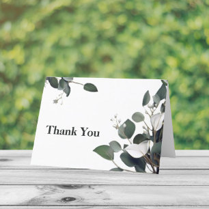 Merci Mariage des eucalyptus modernes