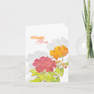 Merci Mariage en fleurs