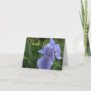 Merci Mariage Fleur Iris Périwinkle