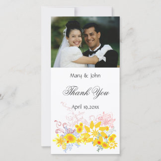 Merci Mariage floral