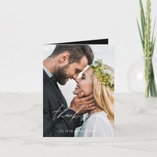 Merci Mariage noir manuscrit