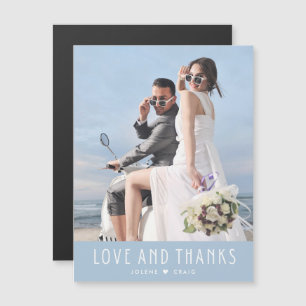 Merci Mariage photo moderne