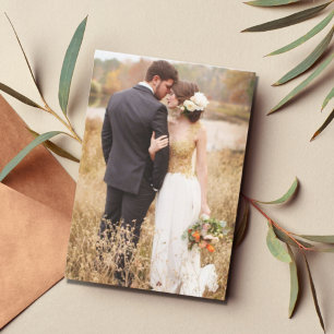 Merci Mariage photo moderne