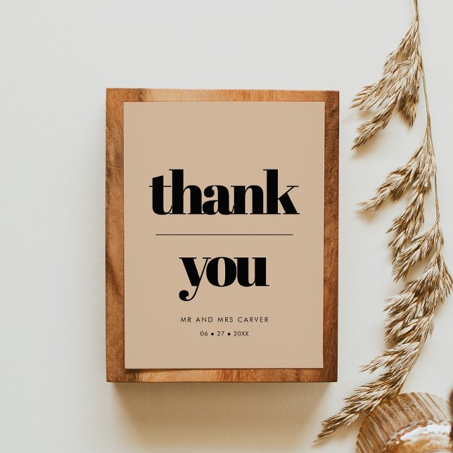 Merci mariage simple et élégant (Créateur téléchargé)