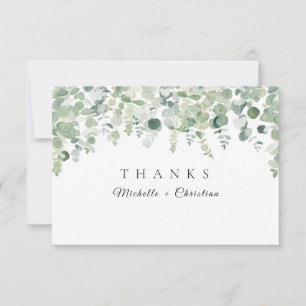 Merci Mariage végétal Eucaliptus