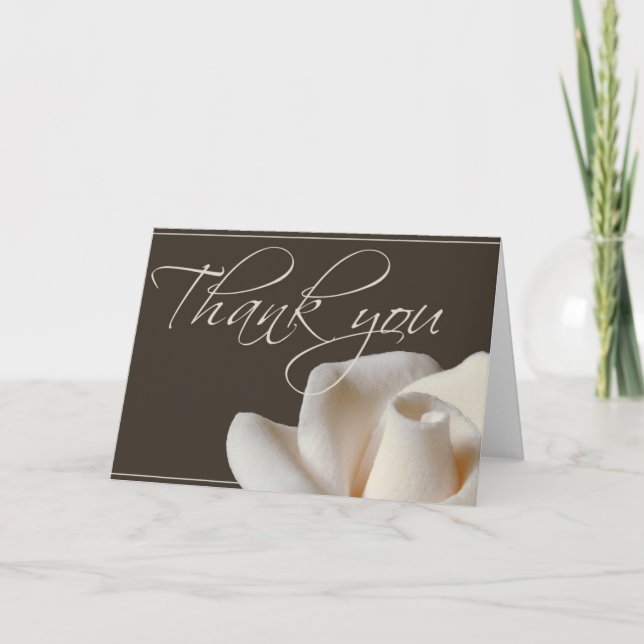 Merci marron chocolat blanc d'hiver (Devant)