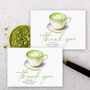 Merci Matcha Tea Enterrement de vie de jeune fill
