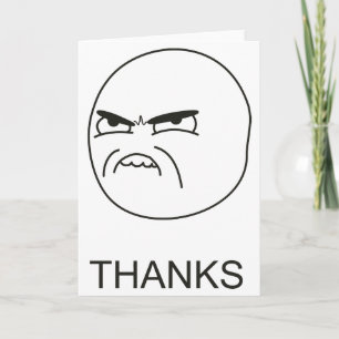 Merci mème - Carte de voeux