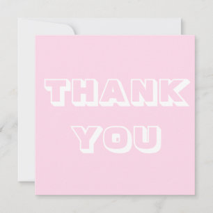 Merci, Merci, rose clair blanc