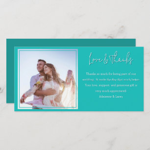 Merci Message Photo de la longue carte des jeunes 