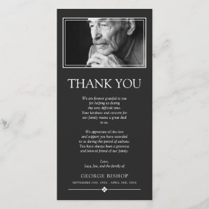 Merci minimaliste gris de sympathie de la photo