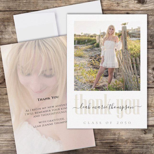 Merci minimaliste moderne simple et tendance (Créateur téléchargé)