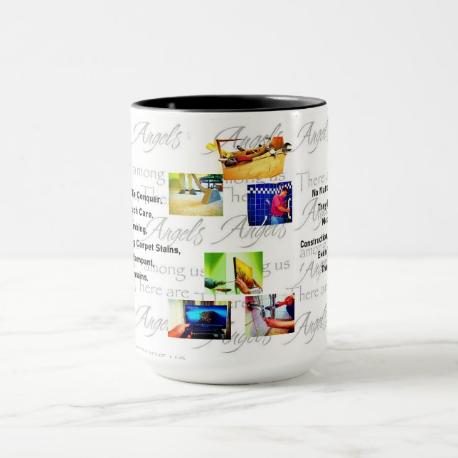  Merci Mug de la personne de maintenance (Centre)