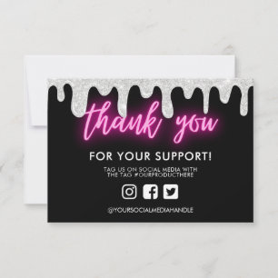 Merci Neon Parties scintillant Drivers Custom Medi