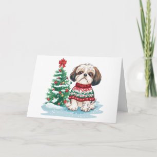 Merci Noël Shih Tzu Chien