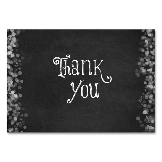 Merci noir et blanc (Devant)