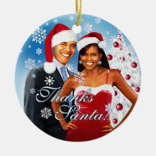 Merci, ornement de Noël de Père Noël