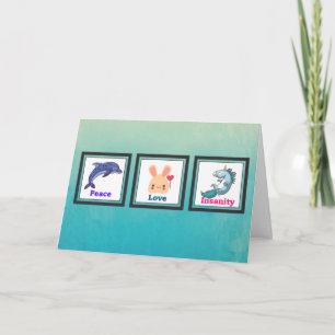 Merci - Paix Amour et la folie Mets Animaux