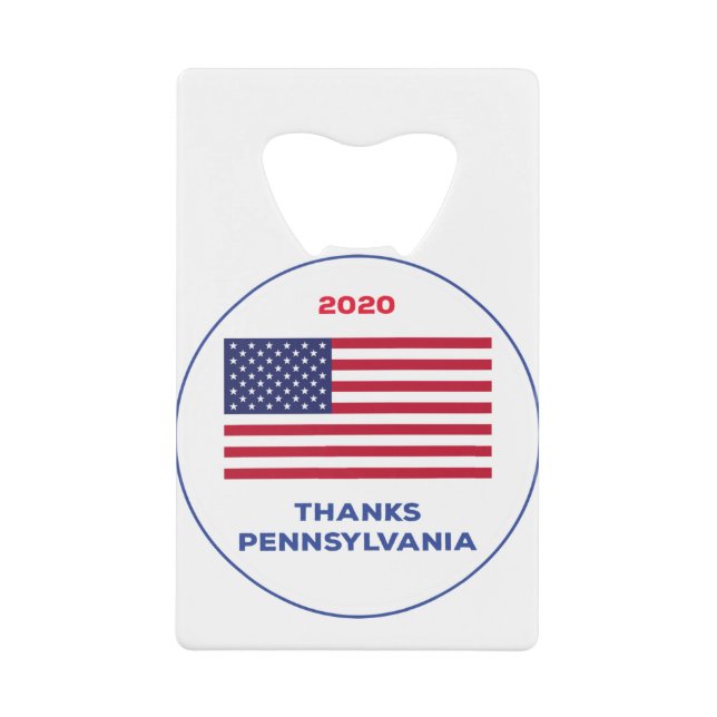 Merci Pennsylvania 2020 élection (Devant)