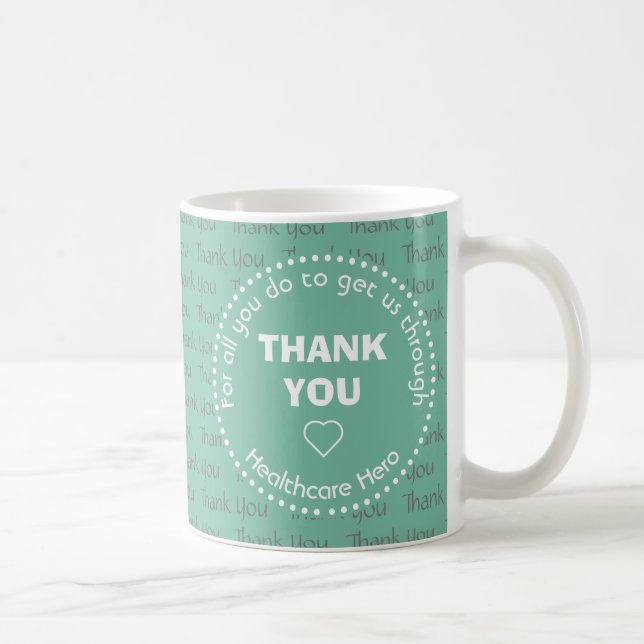 MERCI Personnalisé Héros Mug (Droite)