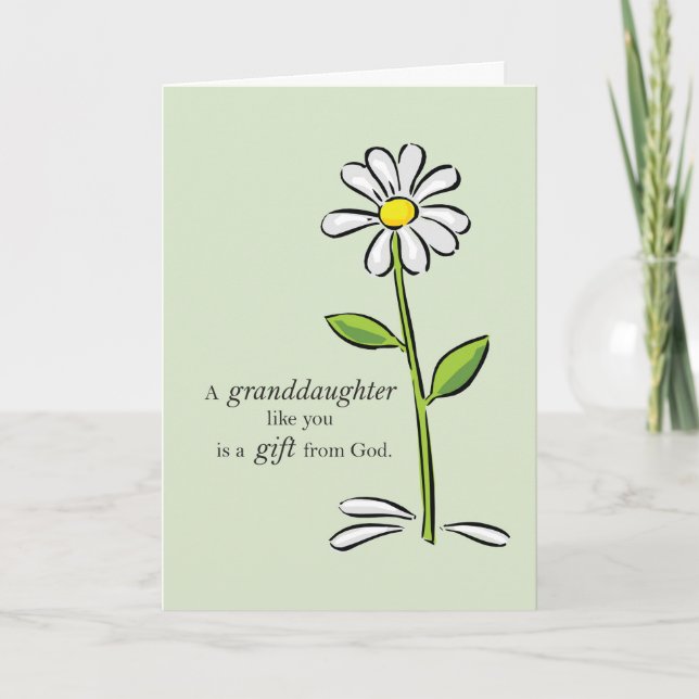 Merci petite-fille, Religieuse verte Daisy Flo (Devant)