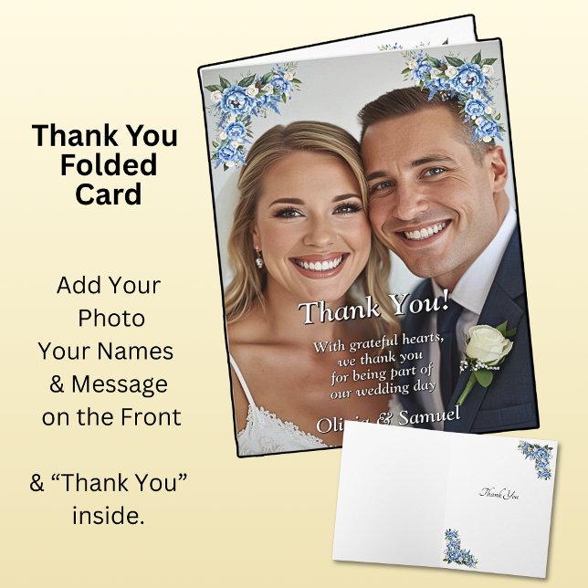 Merci - Photo avec Paeonia Bleu (Créateur téléchargé)