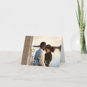 Merci photo Country Burlap et Twine