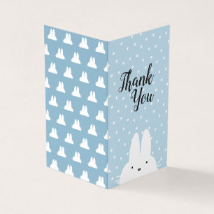 Merci photo Winter Kid's Birthday Blue