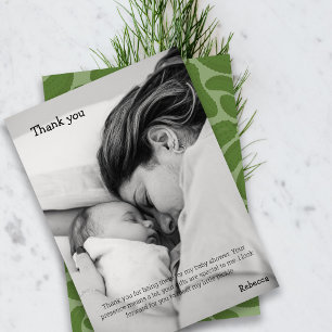 Merci pickle baby shower