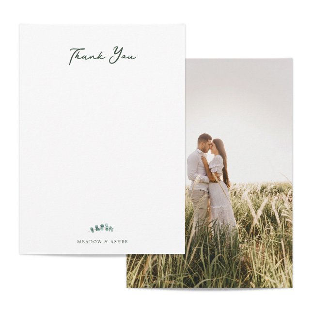 Merci plat du Mariage d'Adélaïde Eucalyptus (Créateur téléchargé)