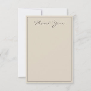 Merci plat minimaliste de script de style
