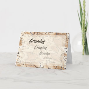 Merci plusieurs fois en espagnol