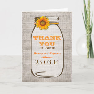 Merci Pot de Fleurs en Toile de Jute Rustique Tour