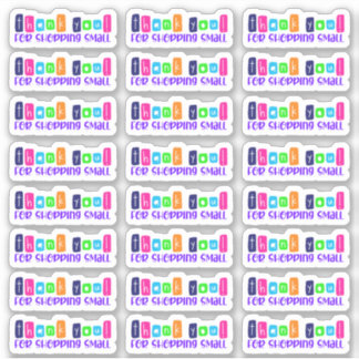 Merci Pour Acheter Petit Sticker Vinyl