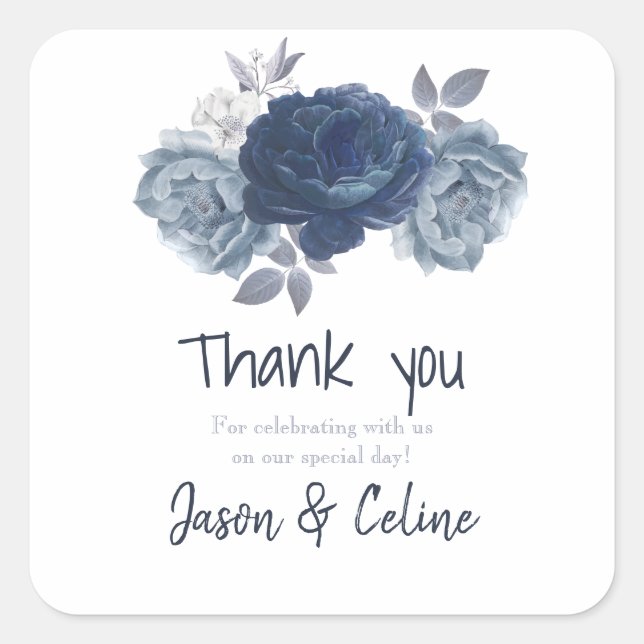 Merci pour autocollant (Devant)