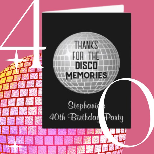 Merci pour Disco Memories 40e anniversaire Merci (Créateur téléchargé)
