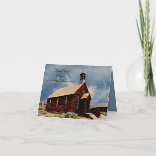 Merci Pour Dons Carte, Old Church