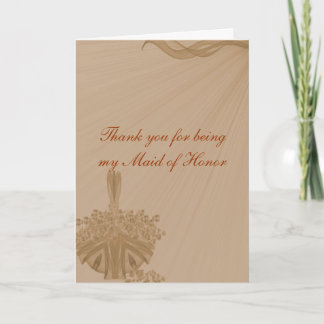 Merci pour être ma domestique d'honneur