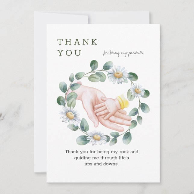 Merci pour être mon rocher (Devant)