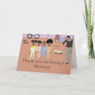 Merci pour être une carte de bénédiction