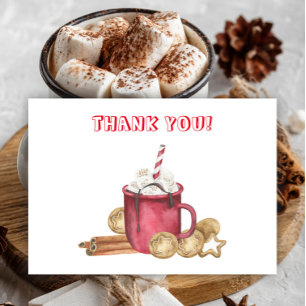 Merci pour la baby shower Cookies et cacao 