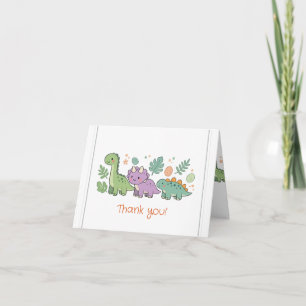 merci pour la baby shower dinosaure mignon 